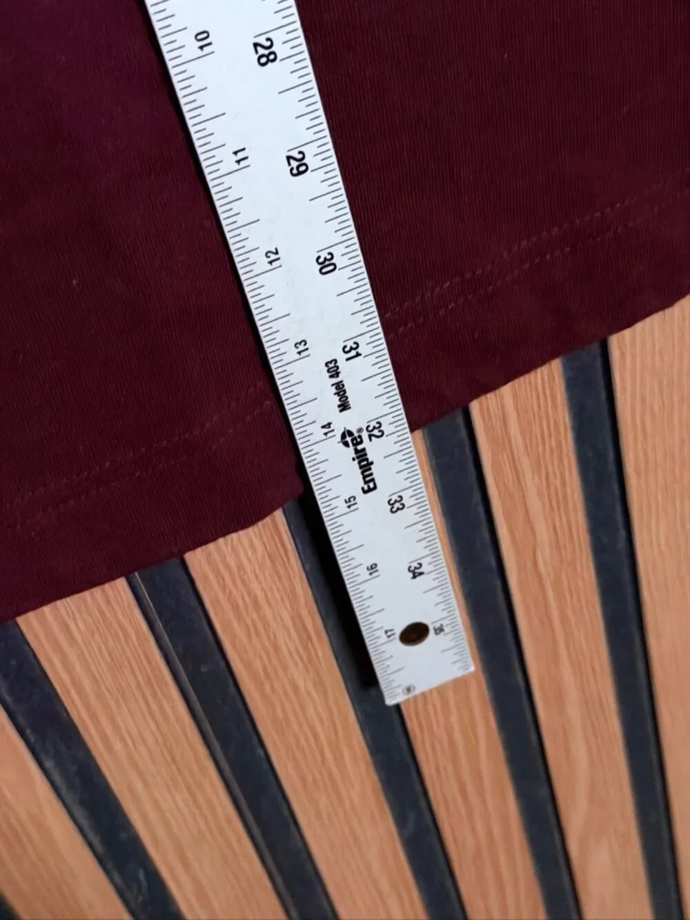 Carhartt T Shirt Large Mens Burgundy Loose Fit Short Sleeve Pocket Tee